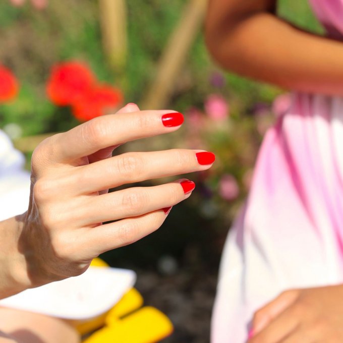 Vernis Anémone - Rouge Rosé