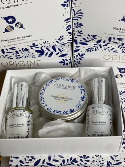 Coffret " Noel sous les étoiles" Origine Spa